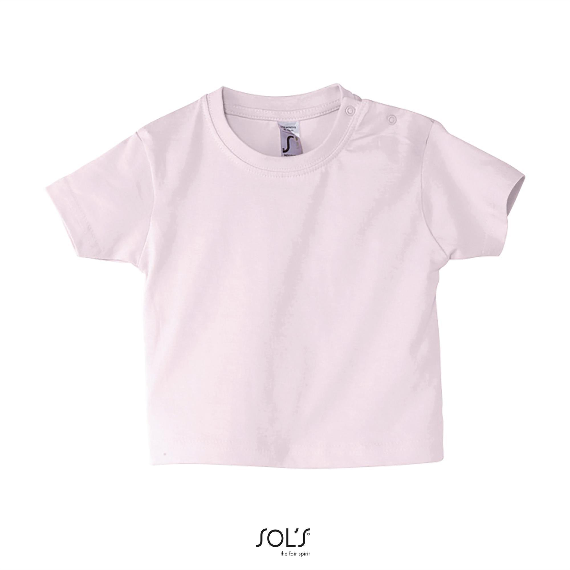 Baby T-shirt licht roze