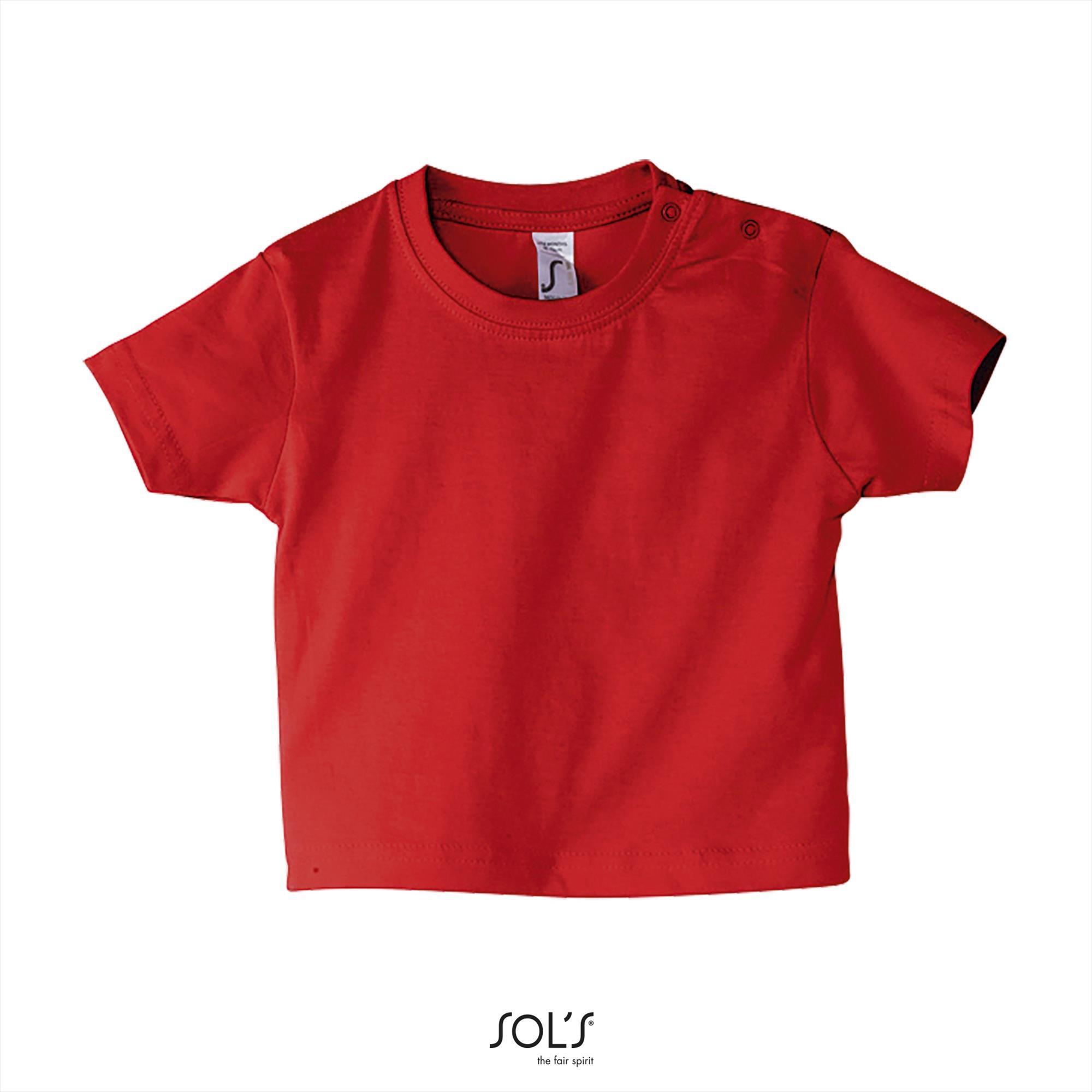 Baby T-shirt rood