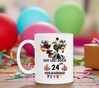 foto 4 Beker verjaardag 24 jaar met opdruk koe loei goeie verjaardag presentje