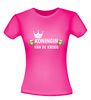 foto 6 Dames T-shirt Koningin van de kroeg feest T-shirt bier drank cafe
