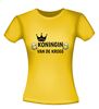 foto 8 Dames T-shirt Koningin van de kroeg feest T-shirt bier drank cafe