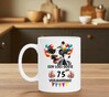 foto 3 Full colour mok met tekst en print koe 75 jaar leeftijdsmok