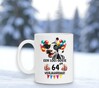 foto 2 Leeftijd mok 64 jaar met mooie print van een koe