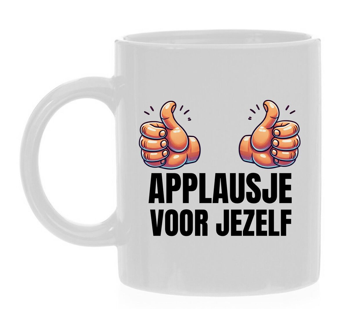 Mok applausje voor jezelf