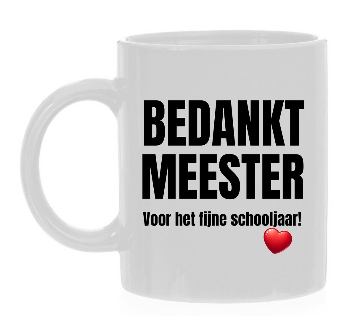 Mok bedankt meester voor het fijne schooljaar