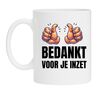 Mok bedankt voor je inzet