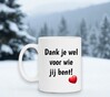 foto 4 mok Dank je wel voor wie jij bent! Valentijn