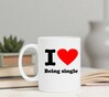 foto 3 Mok I love being single geweldig om single te zijn leuk cadeau voor singles
