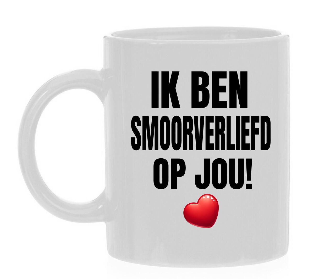 mok ik ben smoorverliefd op jou Valentijn onwijs leuk cadeau