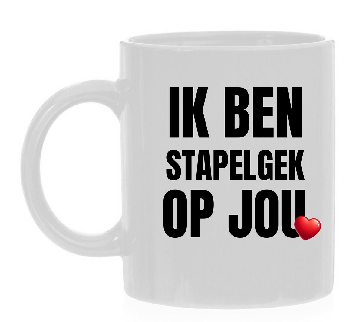 mok ik ben stapelgek op jou Valentijnscadeau Valentijn