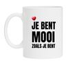 Mok jij bent mooi zoals je bent cadeau Valentijn
