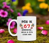 foto 2 mok leeftijd verjaardag orgineel grappige voor een jarige van 67 jaar