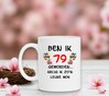 foto 4 Mok met leuke tekst en kleurrijke print verjaardag 79ste verjaardag