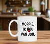 foto 4 Mok moppie, ik hou van jou.