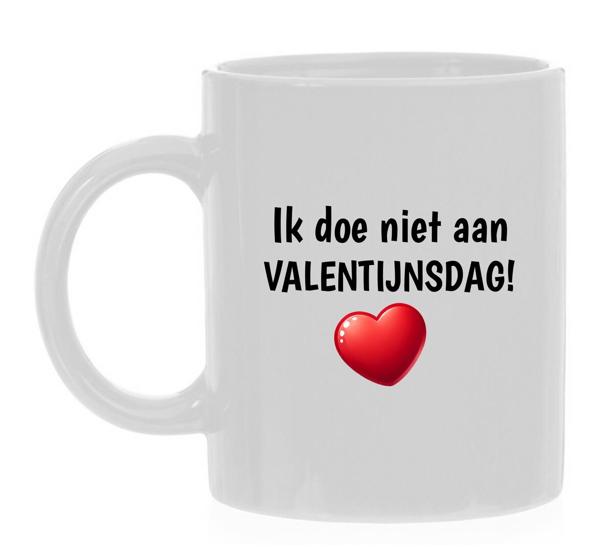 Mok thee beker koffie mok beker hekel aan Valentijnsdag Valentijn cadeau