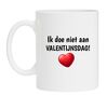 Mok thee beker koffie mok beker hekel aan Valentijnsdag Valentijn cadeau