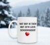 foto 3 Mok wat bof ik toch met zon lieve schoonvader mok
