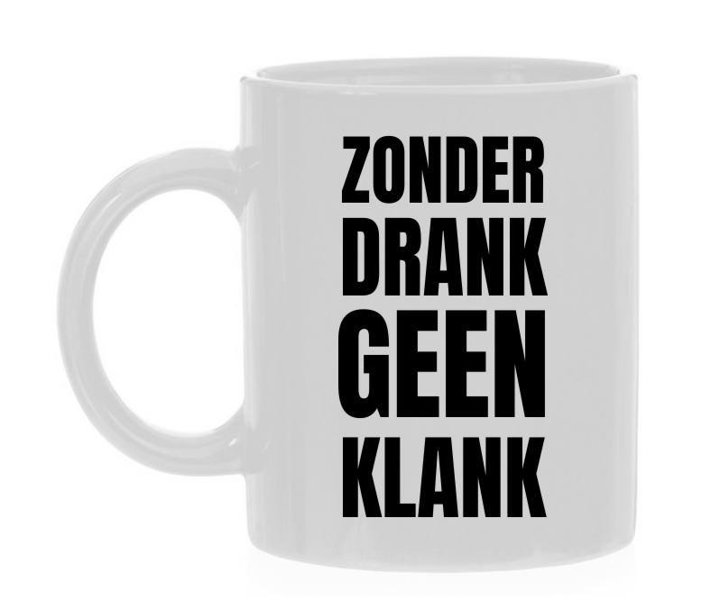 Mok zonder klank geen drank muziek zang zangkoor