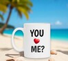 foto 4 Romantische mok beker you love me - Valentijnsdag - wit - koffiemok theebeker