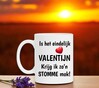 foto 2 Stom Valentijn cadeau koffie thee mok beker stomme mok