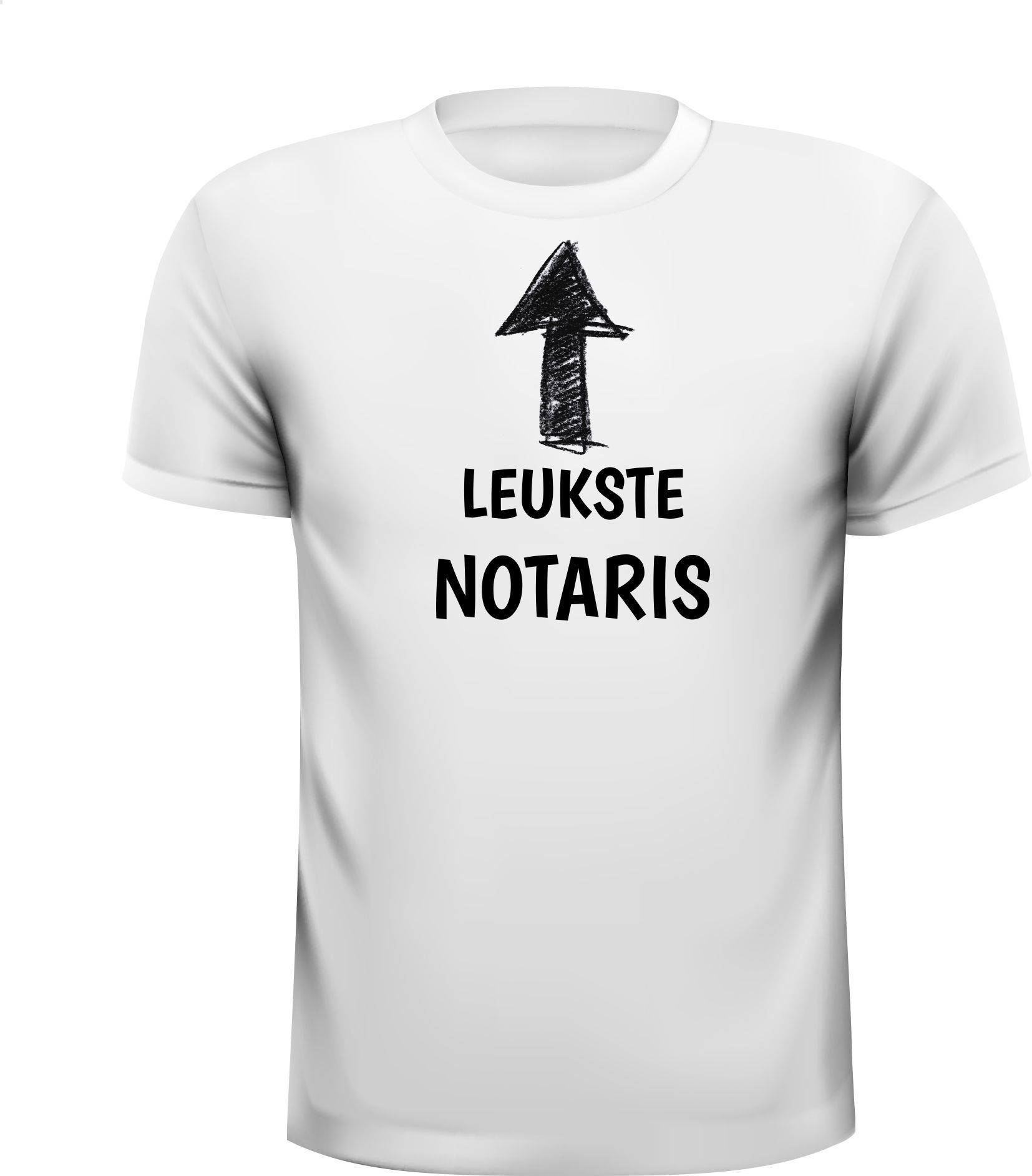 T-shirt leukste notaris