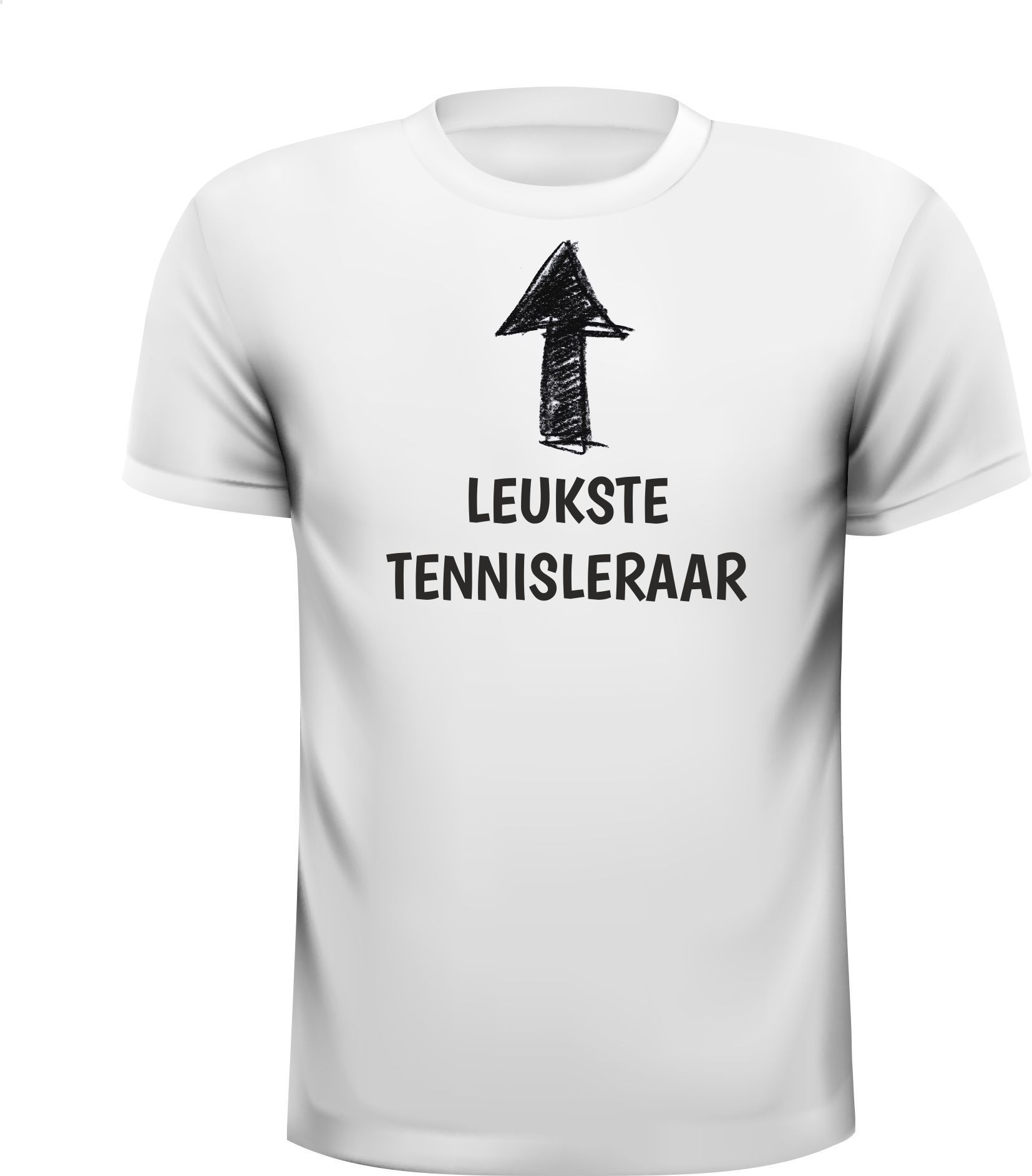 T-shirt leukste tennisleraar