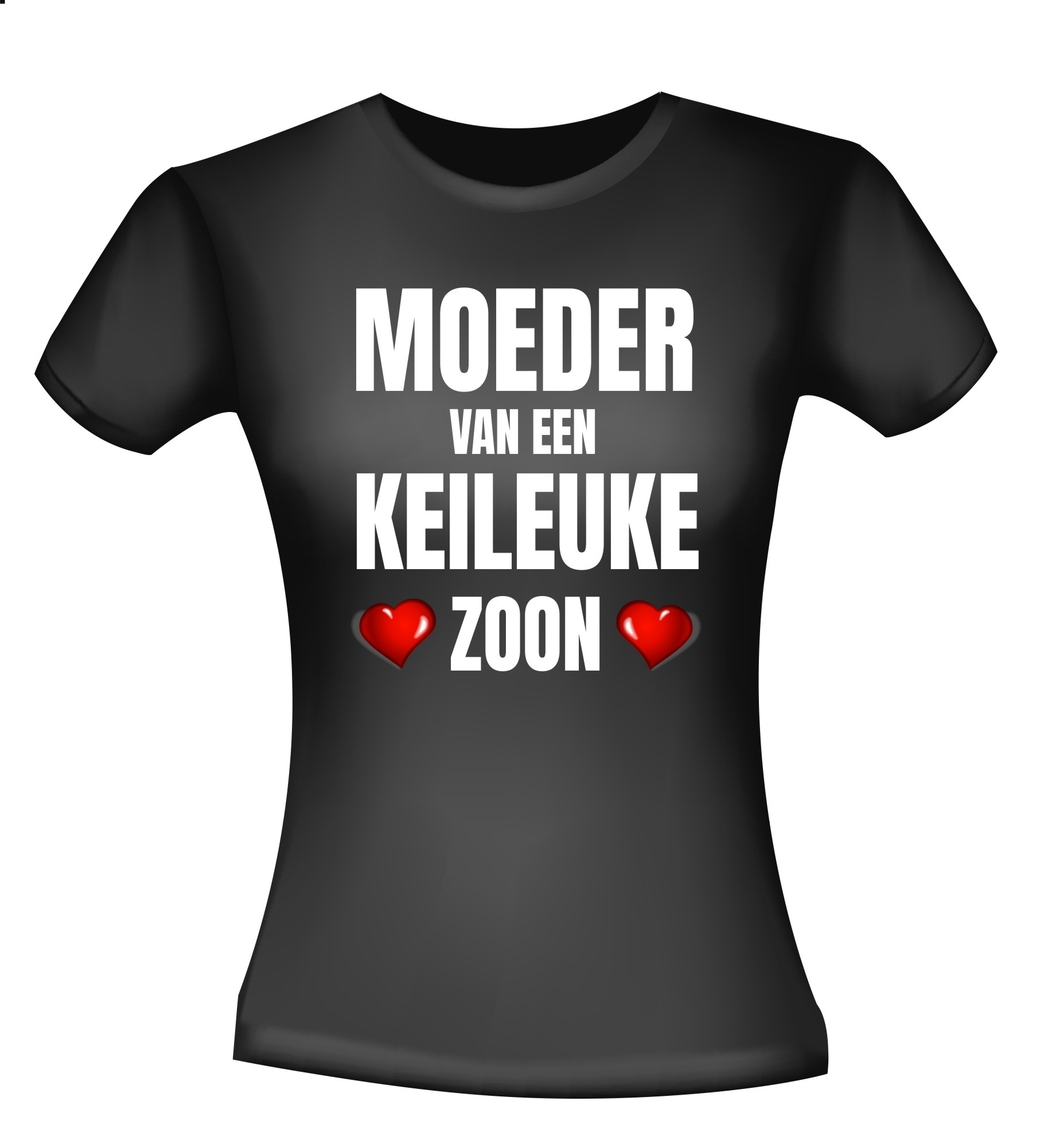 T-shirt Moeder van een keileuke zoon