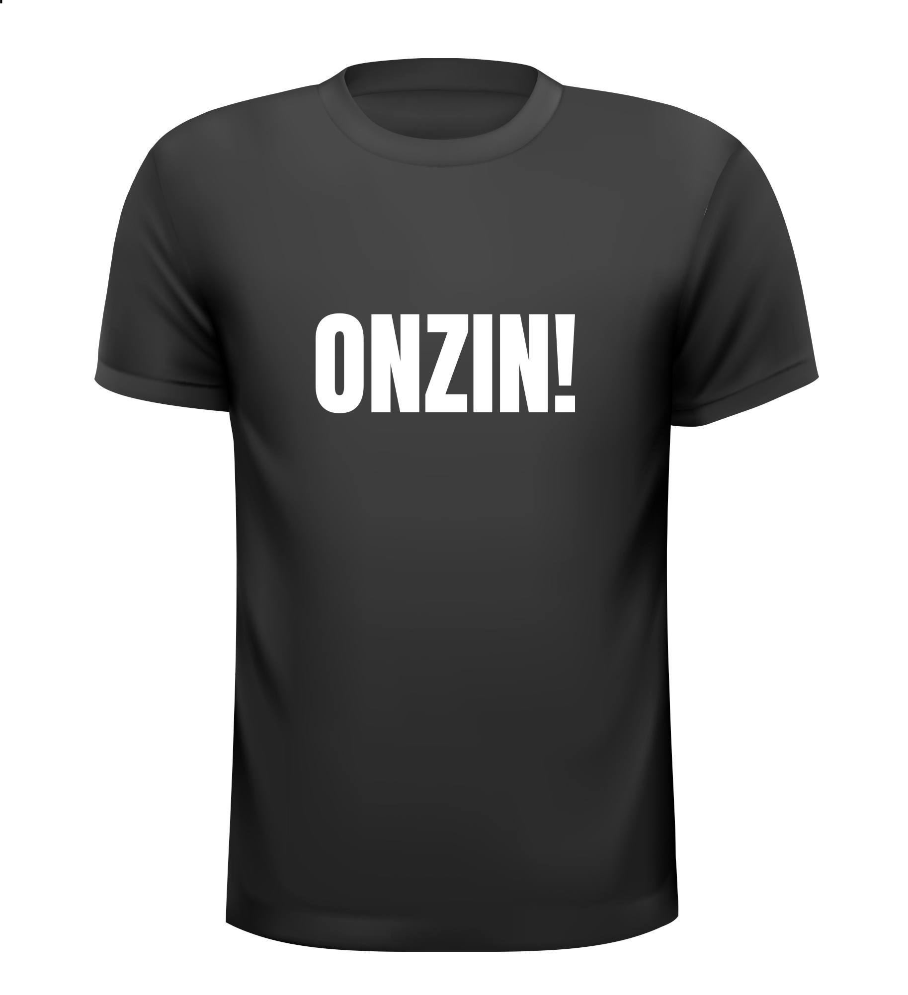 T-shirt onzin! protest T-shirt
