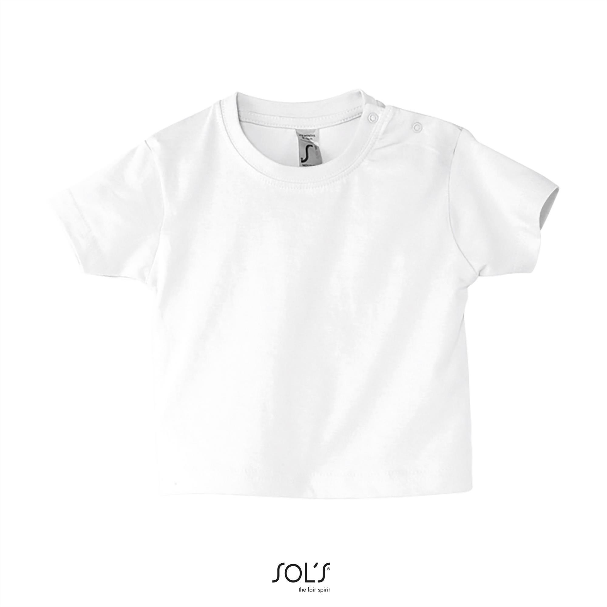 T-shirt voor baby wit