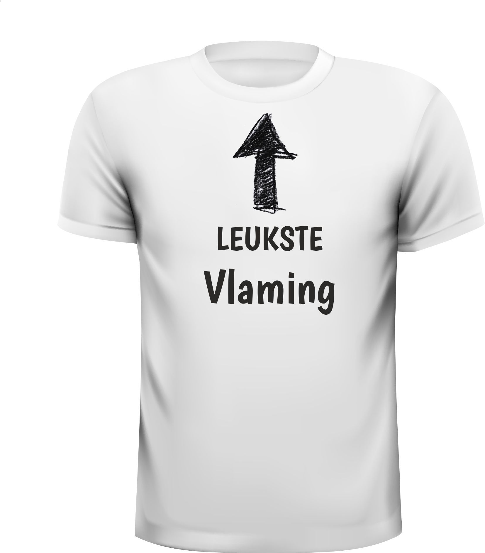 T-shirt voor de  leukste Vlaming van Belgie