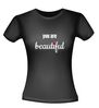 foto 2 T-shirt you are beautiful