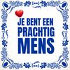 Tegeltje je bent een prachtig mens