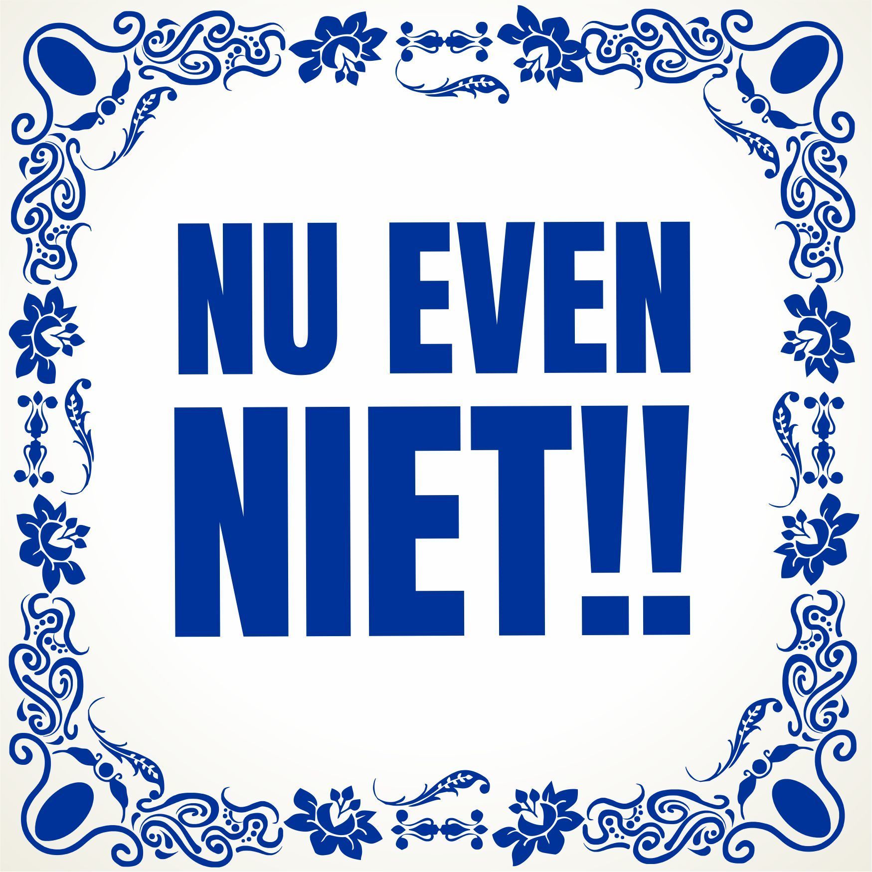 Tegeltje nu even niet. Graag niet storen Goedkoop