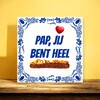 foto 2 tegeltje pap jij bent heel speciaal frikandel Vaderdag