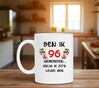 foto 4 Thee of koffie beker met leuke opdruk 96 jaar verjaardag