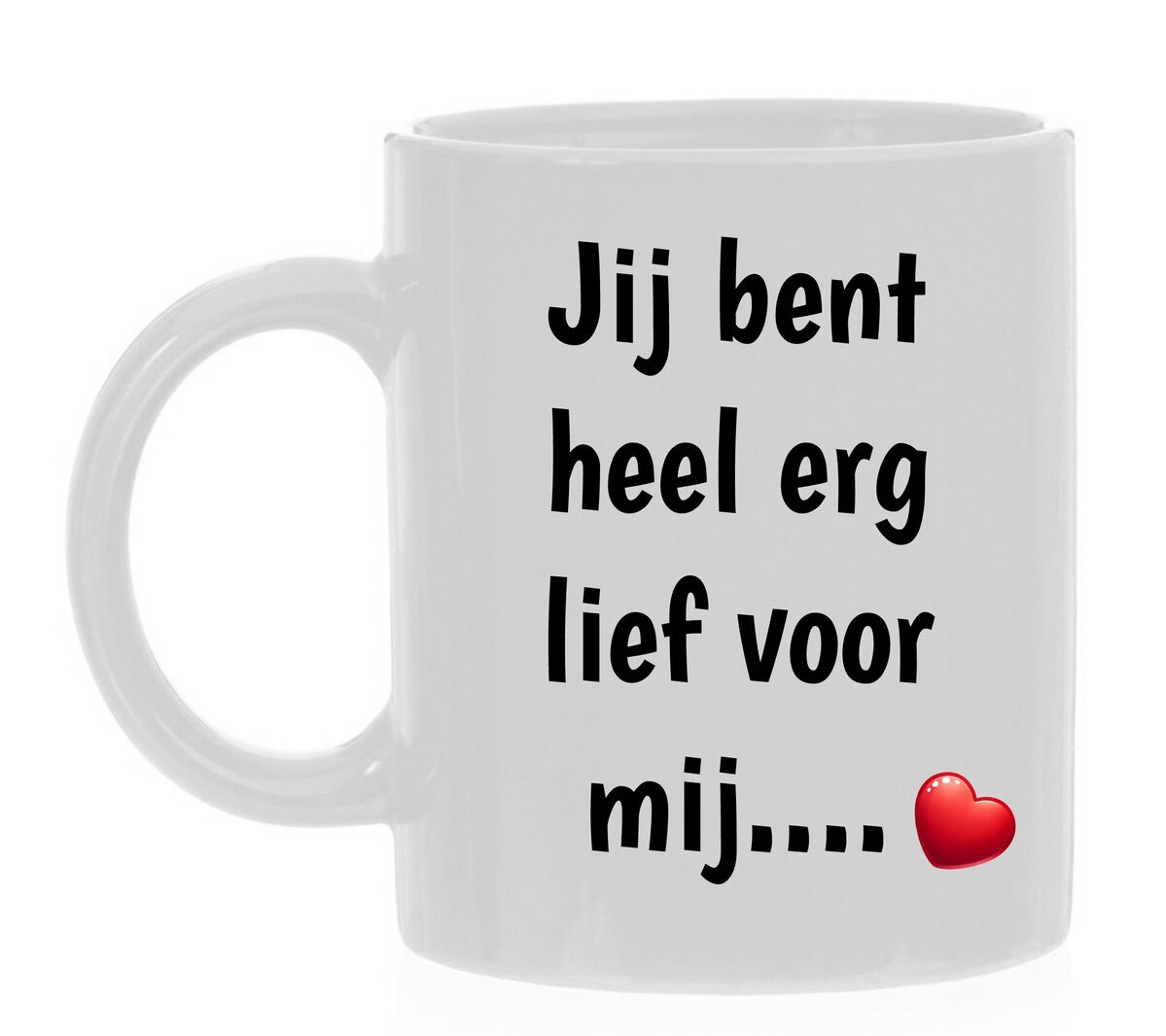 Valentijn mok jij bent heel lief voor mij