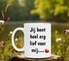 foto 2 Valentijn mok jij bent heel lief voor mij