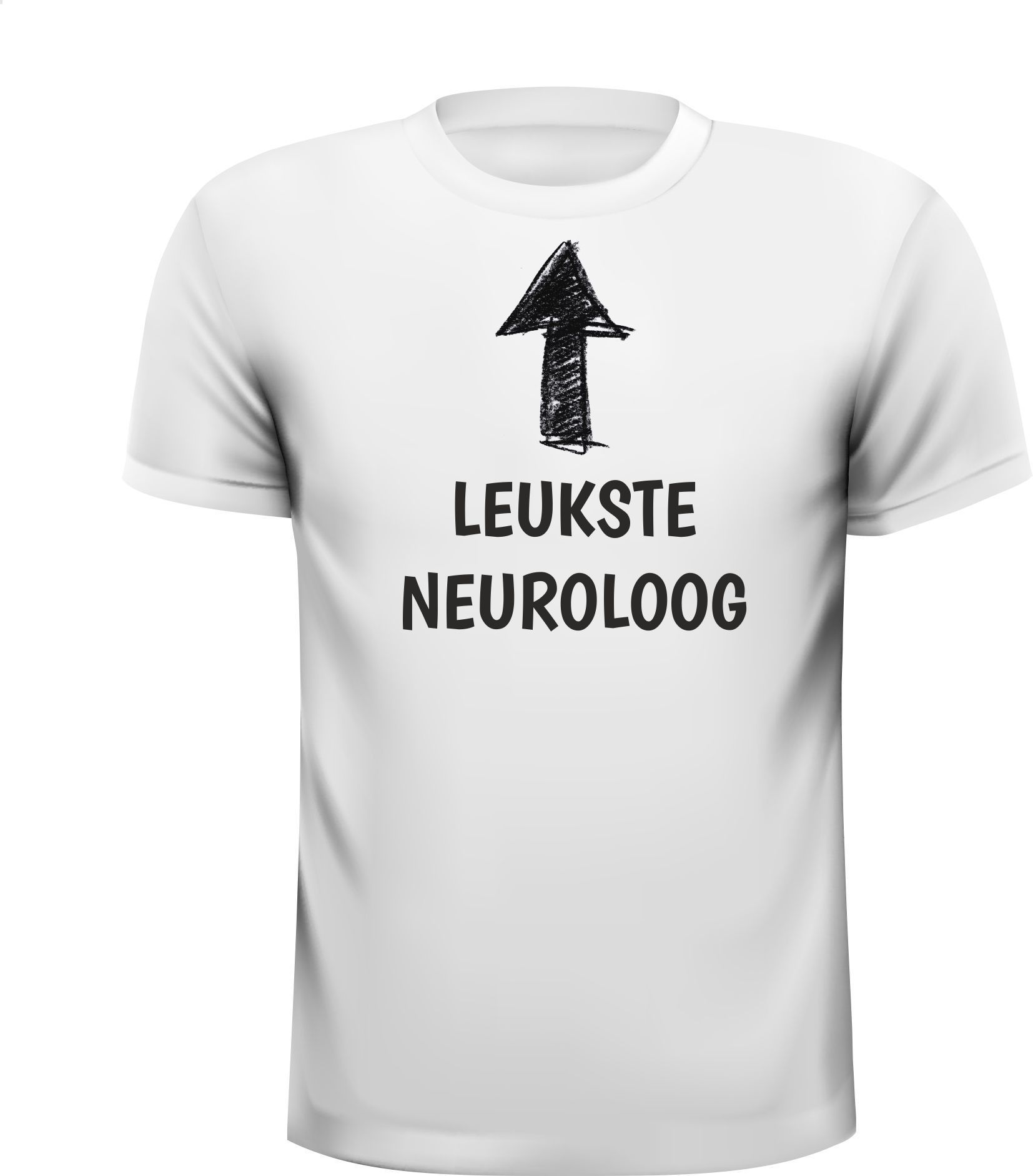 Wit T-shirt leukste neuroloog