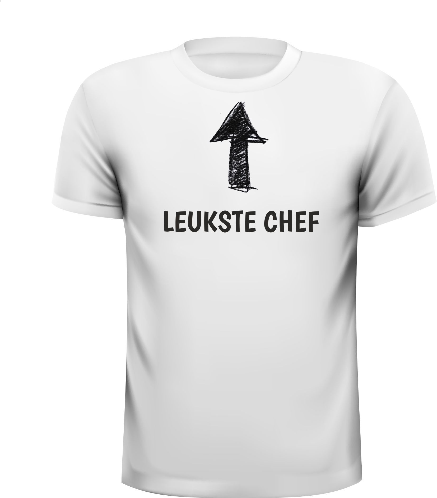 Wit T-shirt voor de leukste chef van Nederland