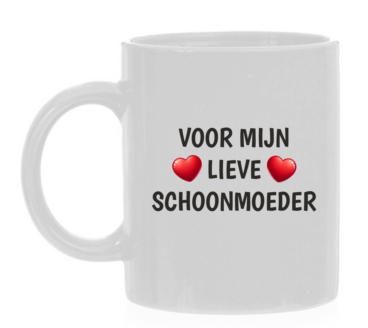 Witt mok voor mijn lieve schoonmoeder cadeautje