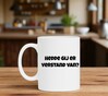 foto 3 Witte mok Hedde gij er verstand van?