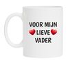 Witte mok voor mijn lieve vader