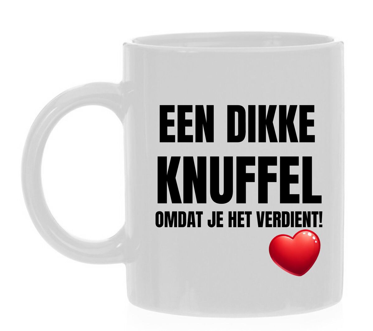 Mok een dikke knuffel omdat je het verdient!