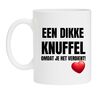 Mok een dikke knuffel omdat je het verdient!