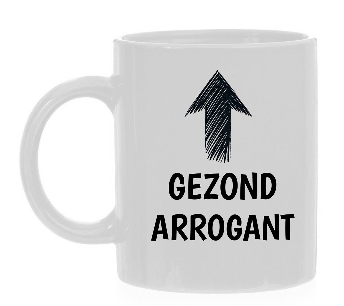 Mok gezond arrogant