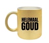 Mok glitter goud helemaal goud