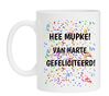Mok hee mupke! van harte gefeliciteerd Vlaams