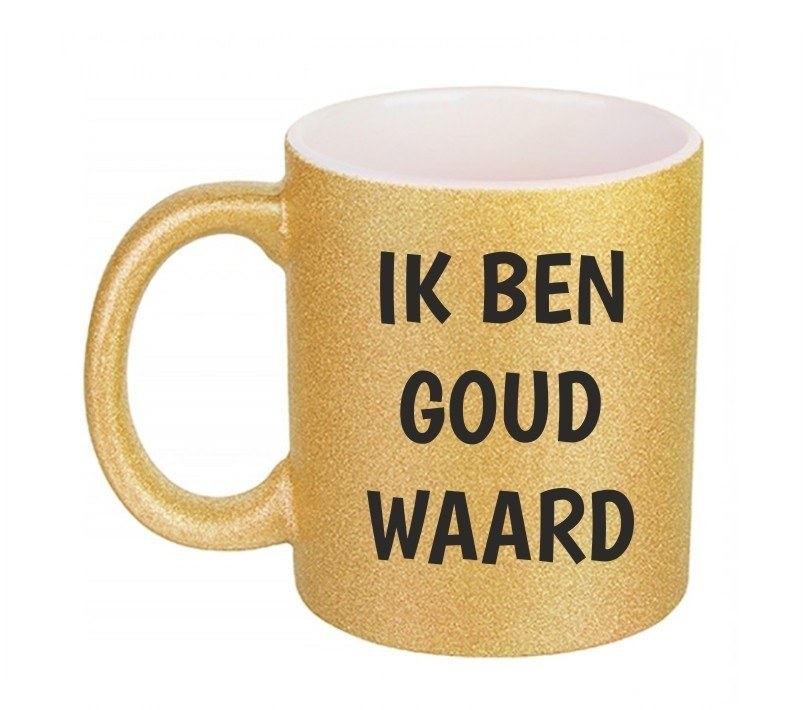 Mok ik ben goud waard opschepper blaaskaak