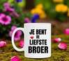 foto 3 Mok jij bent de liefste broer cadeau