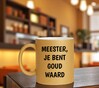 foto 2 Mok meester, je bent goud waard glitter goud